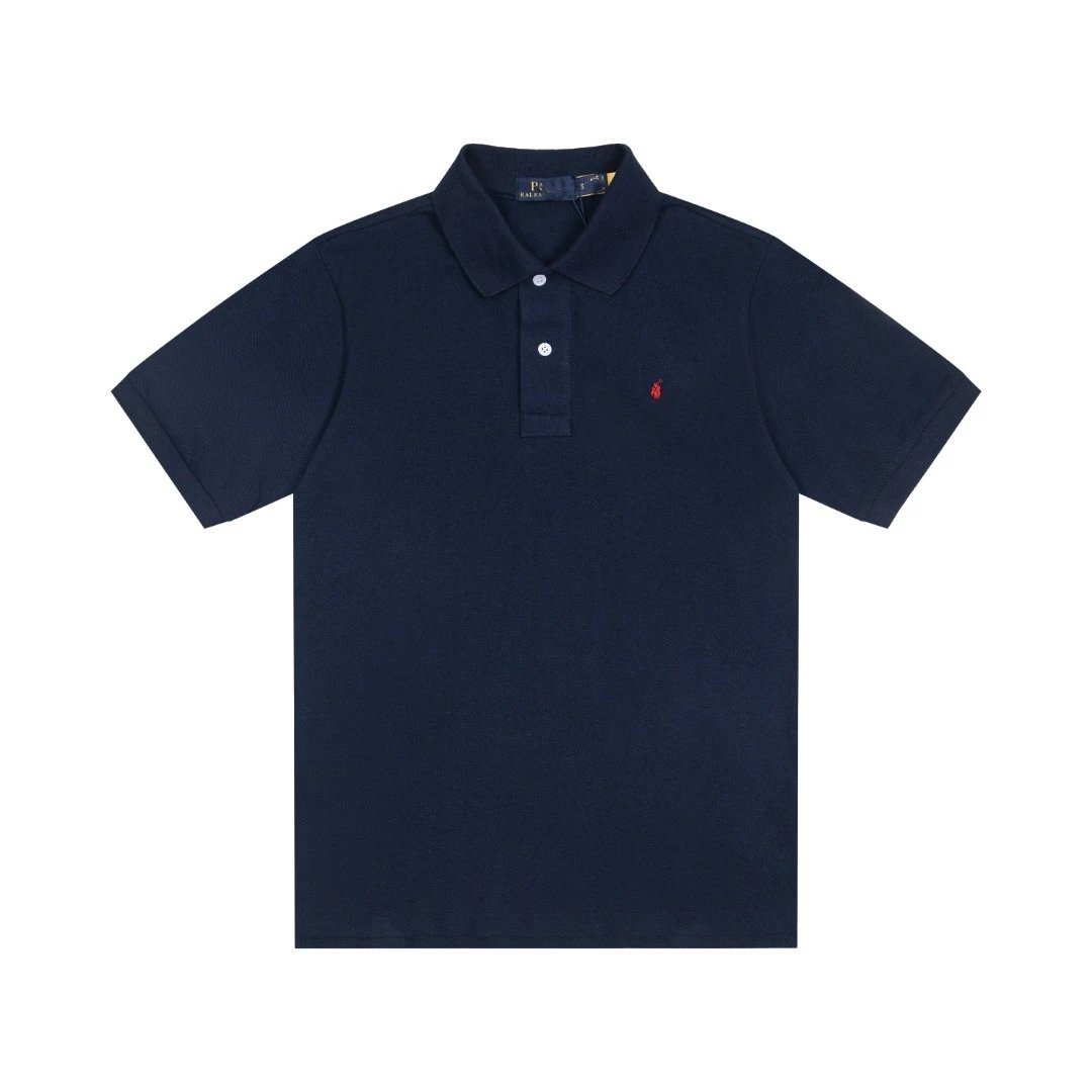 RL Ralph Lauren Pony Embroidery Classic Basic Viral Polo Short Sleeve T-shirt Unisex