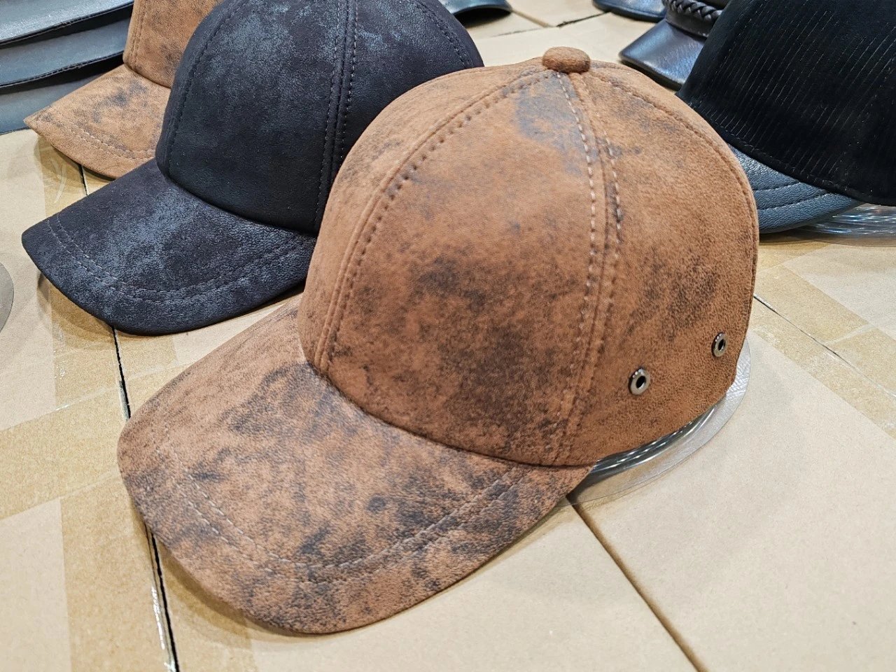 Large Head Size Baseball Cap Outdoor Unisex Soft Top Suede Riding Fishing Sun Protection Hat for