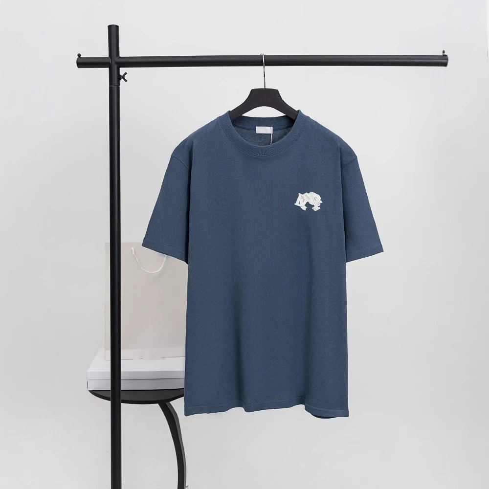 Dior Spring Festival New Snake Year Collaboration Patch Letter Short Sleeve T-shirt Top Unisex