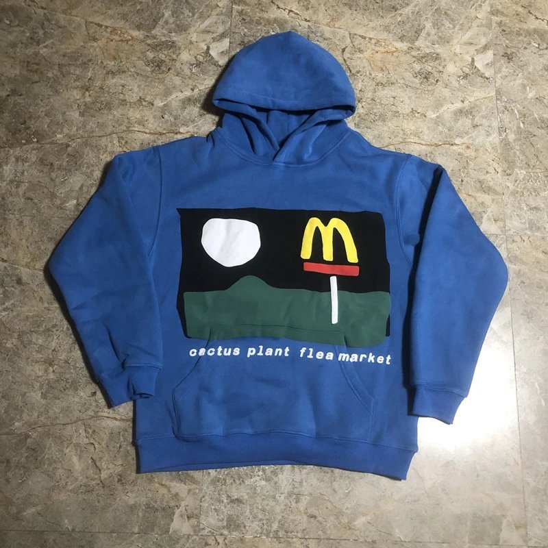 Cactus Plant Flea Market x McDonald's CPFM Collaboration McDonald's Foam Hoodie