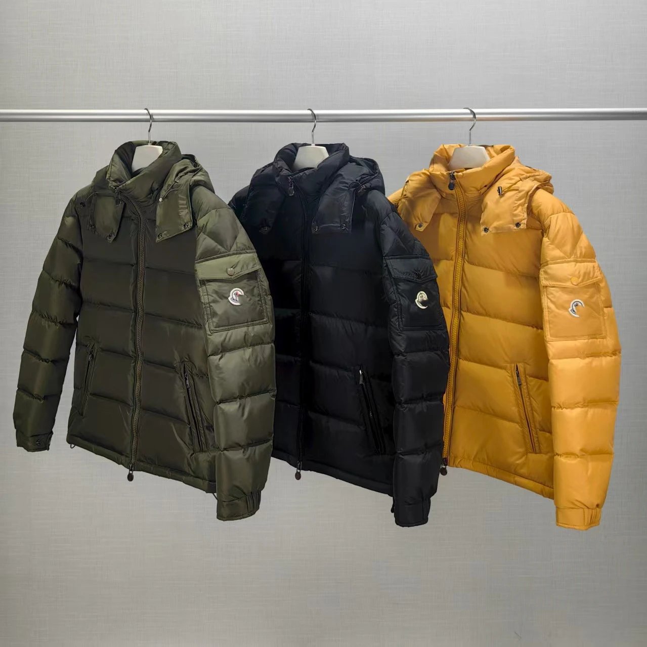 2025 Early Autumn New Style Moncler Classic Hooded Maya Down Jacket for Men and Women