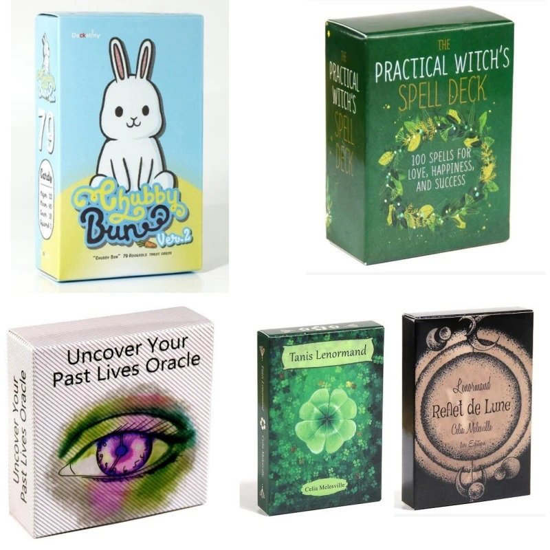 Tarot Cards Deck English Tarot Cards with Instruction Manual Oracle Cards