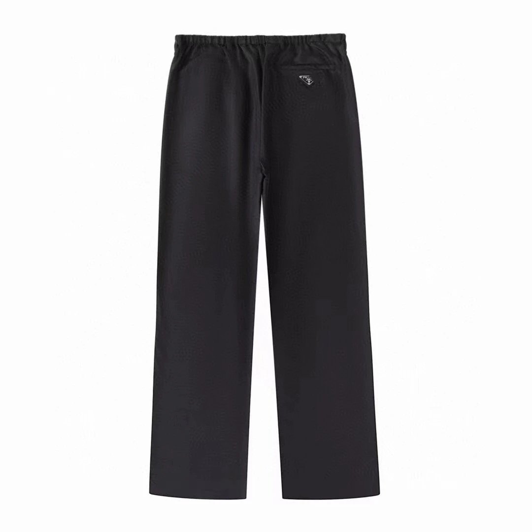 Prada Classic Recycled Nylon New Jogger Pants Unisex