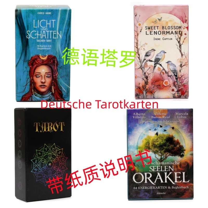 German Tarot Cards Tarot Cards German Oracle Cards Tabletop Game Cards Deutsche Tarotkarten