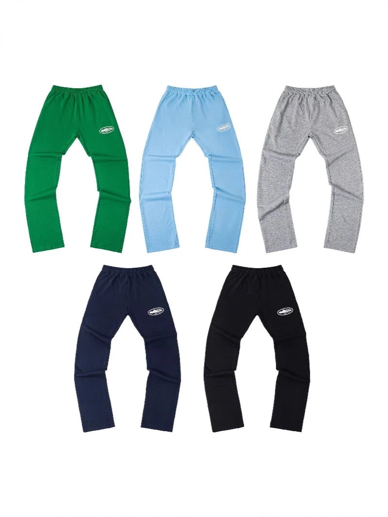2025 Alcatraz Print Pattern Pants Drawstring Cotton Loose Casual Pants