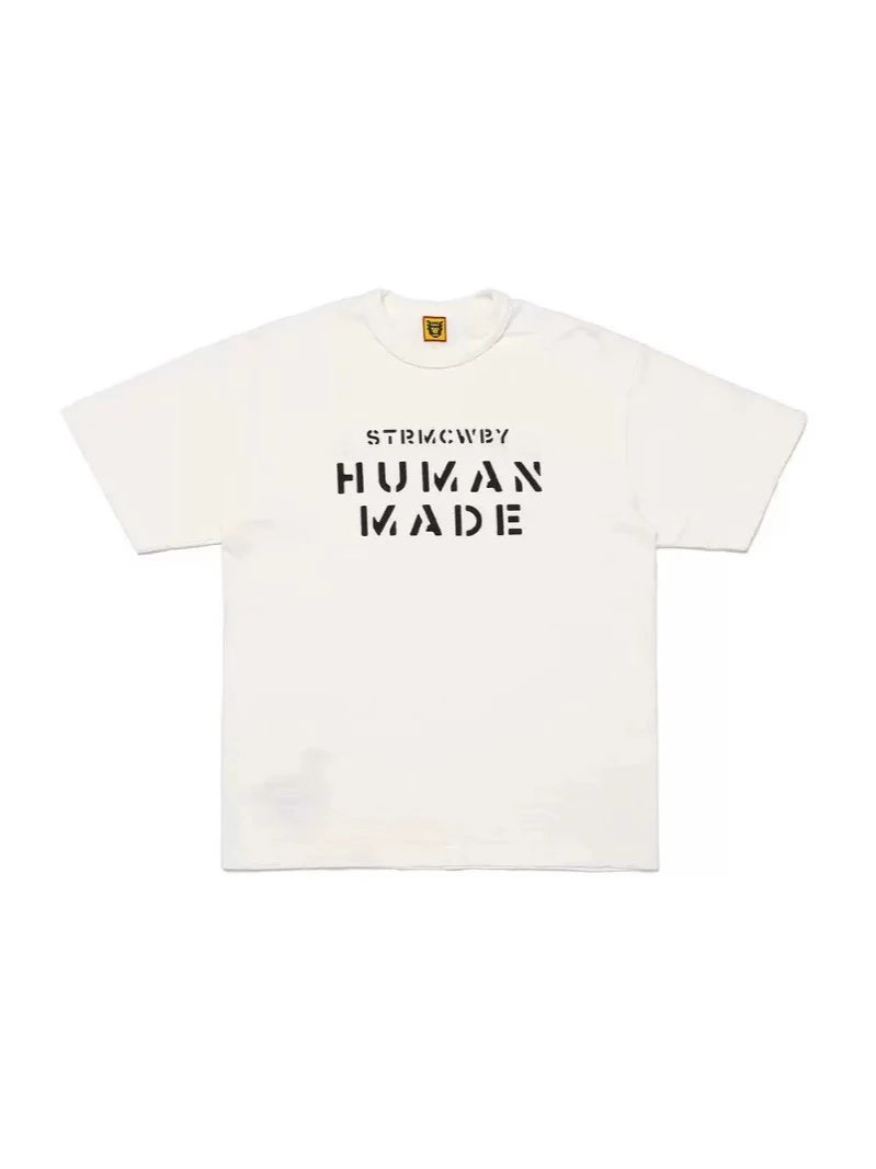 Human Chick Pattern Bamboo Cotton Print Casual Loose Short Sleeve Unisex T-shirt