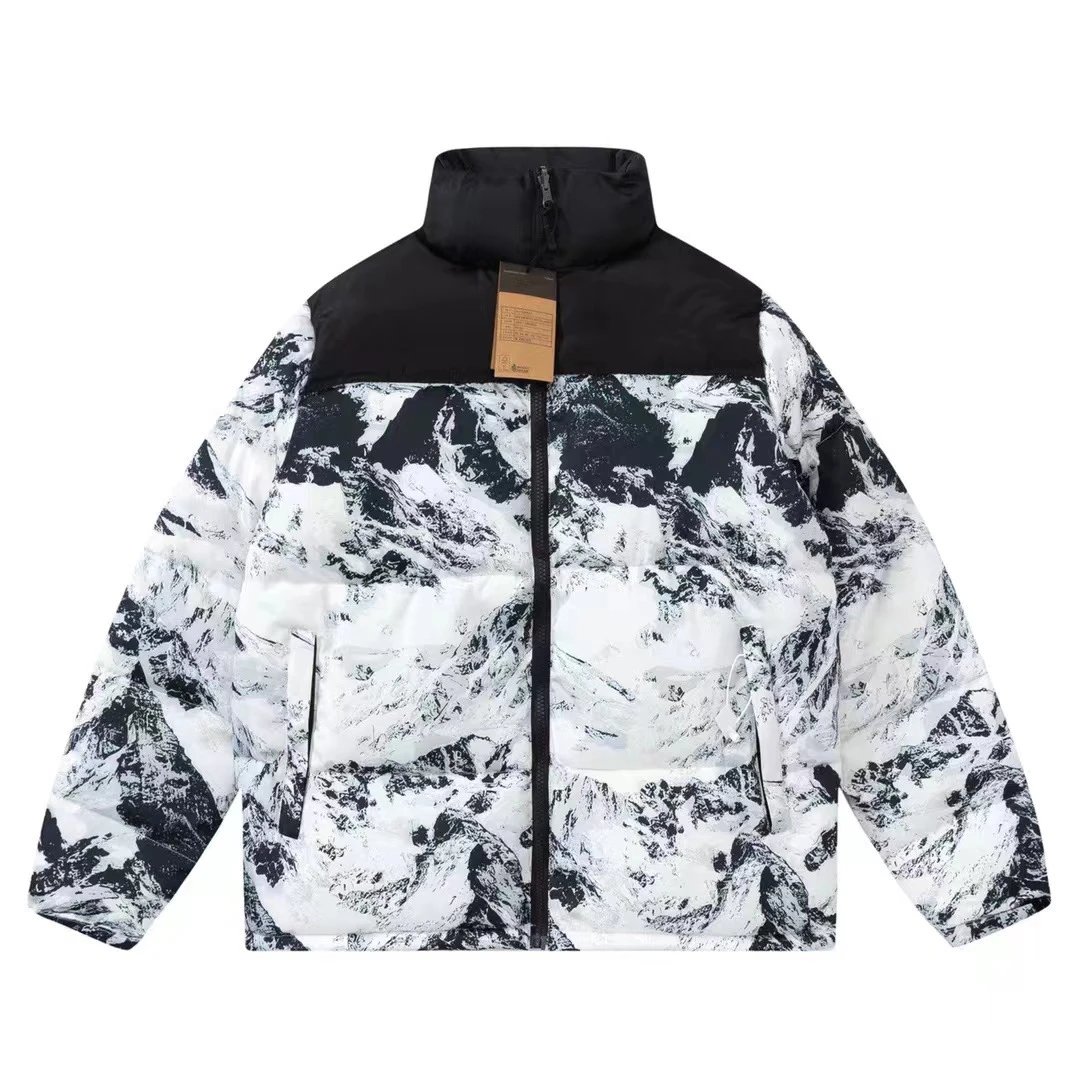 North America 1996 New Style Student Men's Cotton Jacket Loose Fit Couple Windproof Puffer Jacket