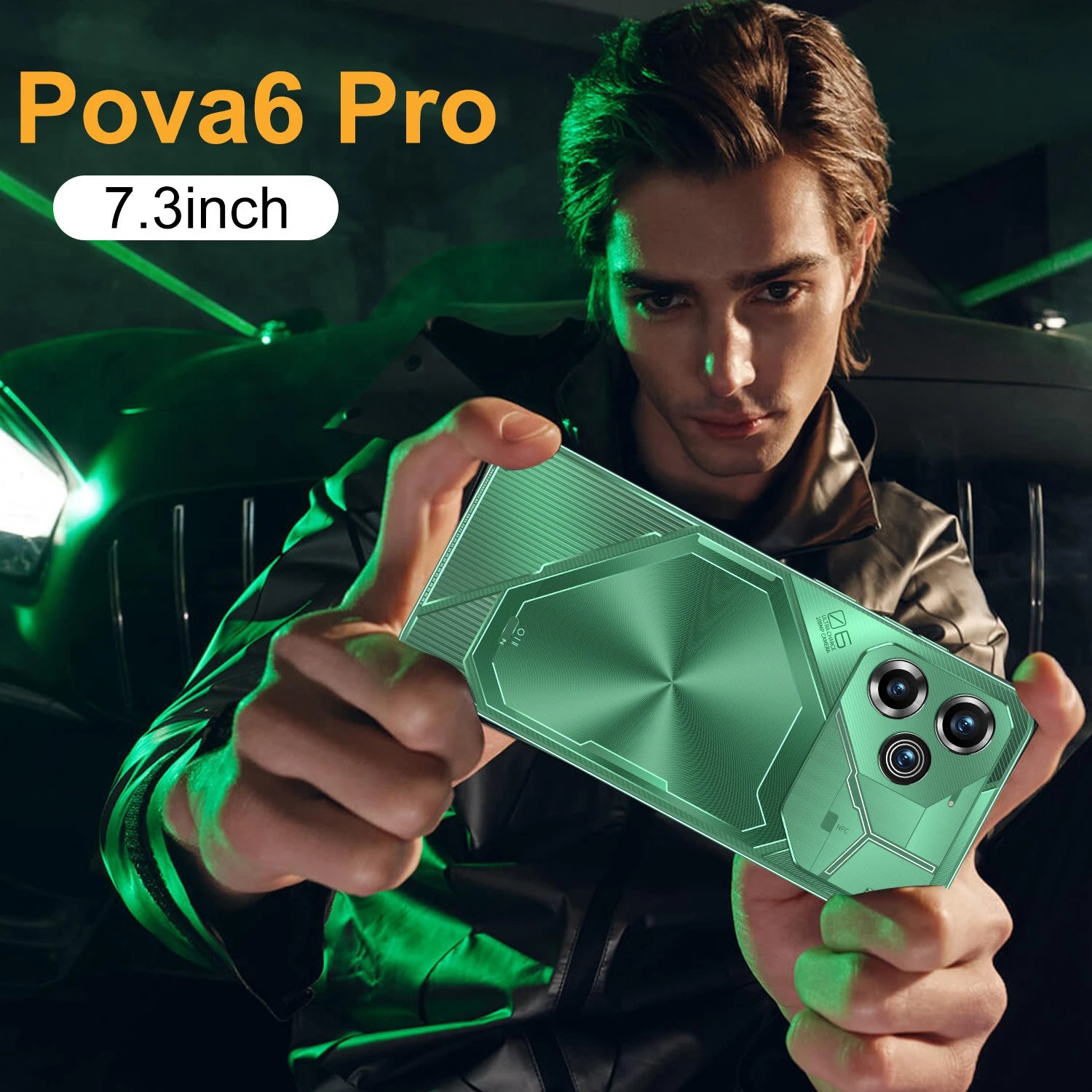 Hot Seller Pova6 Pro Phone 16+1TB All-in-One Hot Seller Large Screen Smartphone
