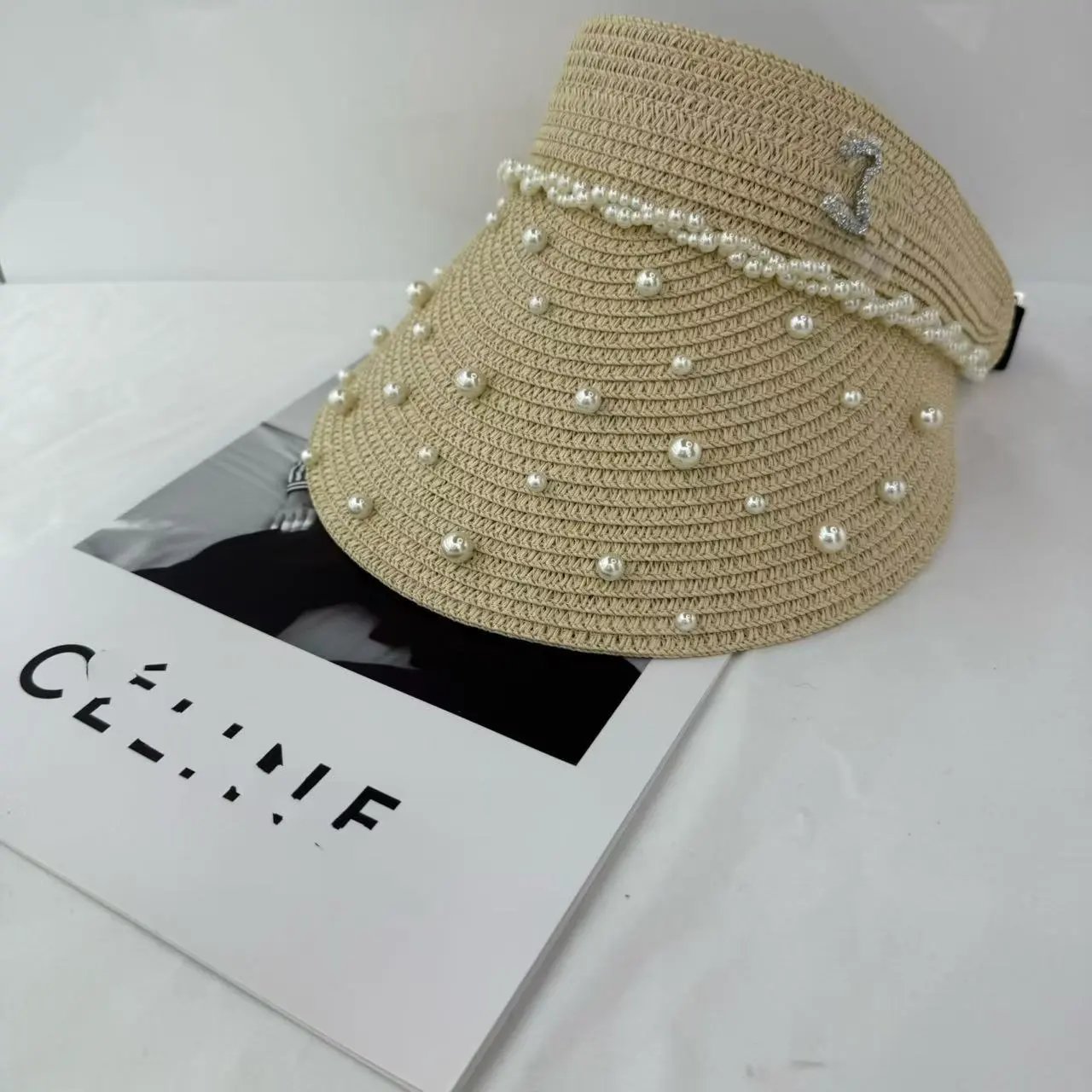 New Frayed Denim Wide Brim Face Slimming Bucket Hat Spring Summer Casual Hat