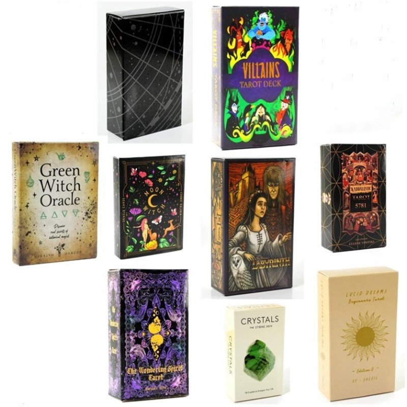 English Tarot Cards Oracle Cards Tabletop Game Cards Tarot Cards Multiple Styles Available
