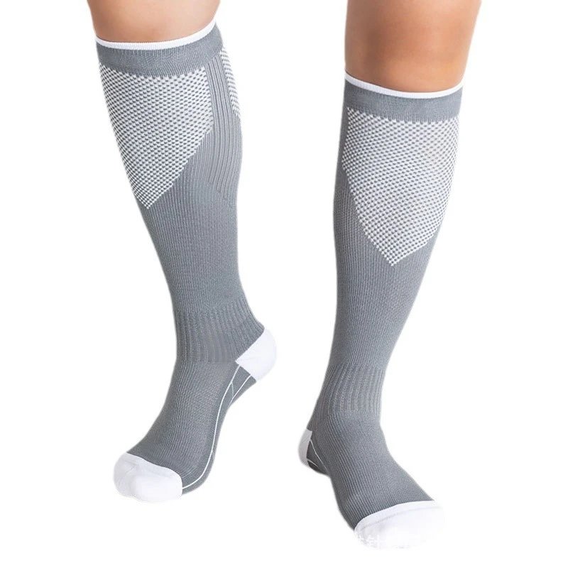 Outdoor Support Running Flight Travel Circulation Compression Leg Sleeves Sock Sleeves Running Edema Elasticity Socks