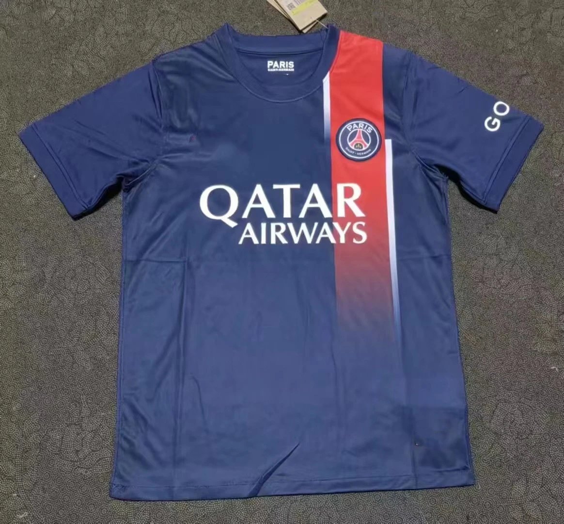 23-24 balenciaga Messi No.30 Mbappé No.7 Inter Milan Liverpool Arsenal Short Sleeve Football Jersey