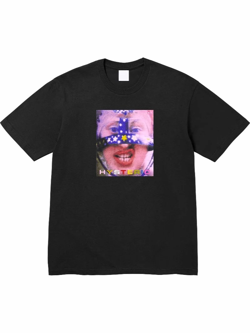 24FW HYSTERIC GLAMOUR HEADCASE TEE Headwear Short Sleeve Round Neck T-shirt