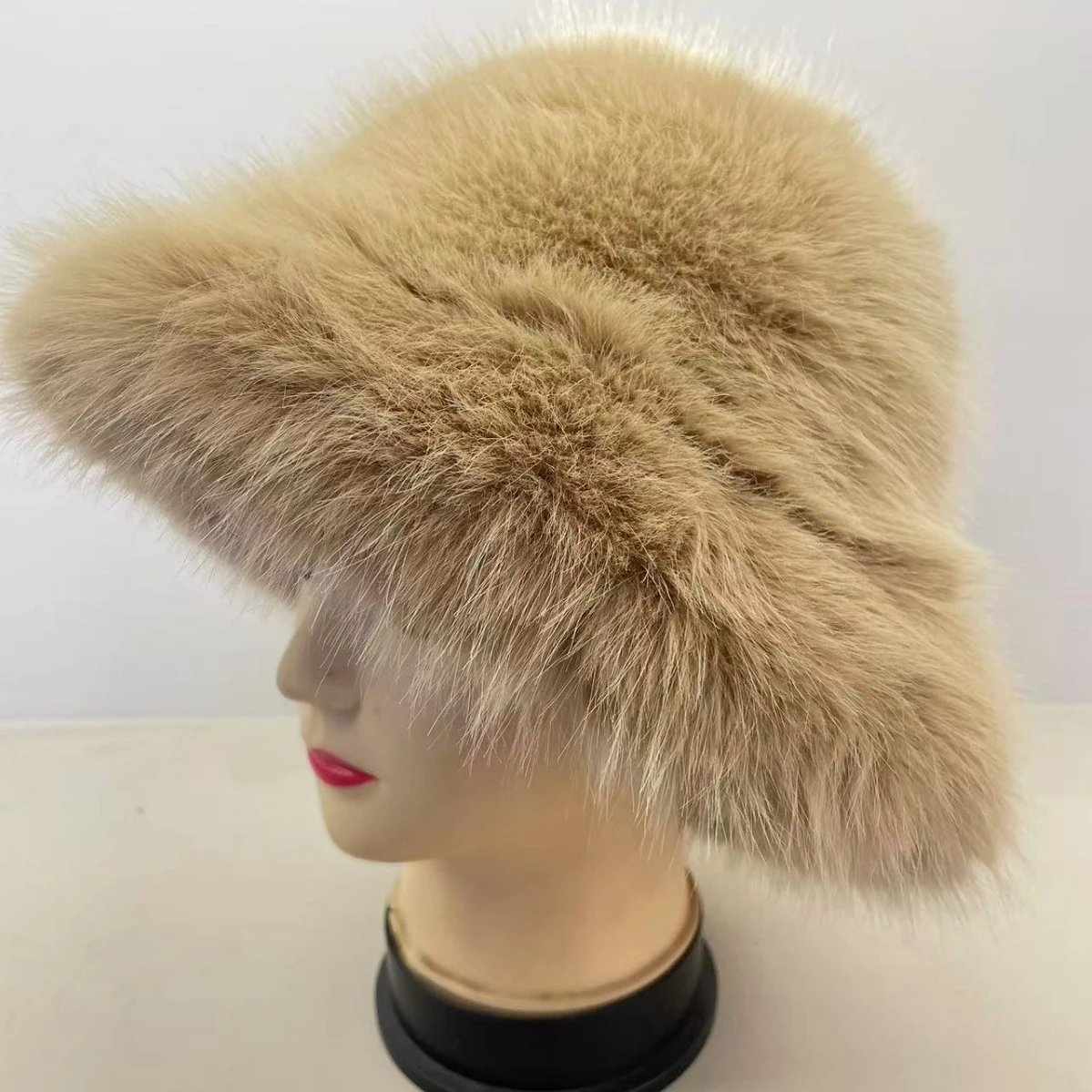 New Winter Hat Men's Knit Cap Thick Ear Warmer Anti-Cold Outdoor Work Hat