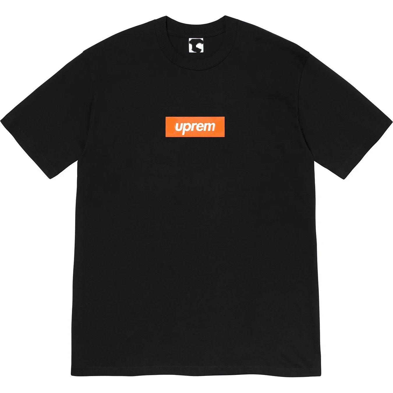 19FW SF BOX LOGO TEE San Francisco Collaboration Classic Print Short Sleeve Pure Cotton T-shirt Unisex