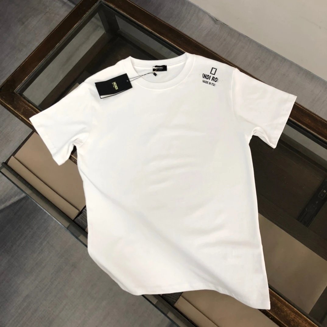 2025 New F Dior Minimalist Letter LOGO Print Unisex Short Sleeve T-shirt