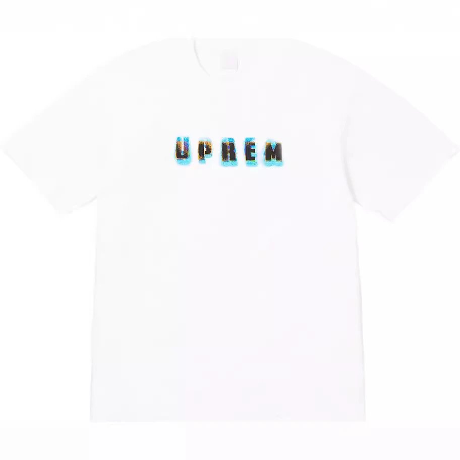 23FW Stencil Tee Phantom Color Mold Letter Cartoon Logo Short Sleeve T-shirt Unisex