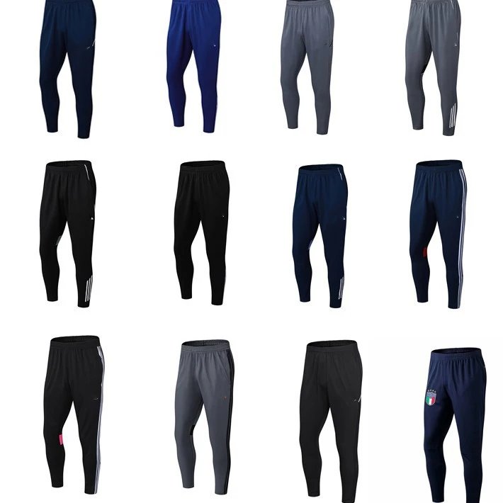 New Spring Summer Football Long Pants Casual Fitness Running Sport Pants Training Football Single Long Pants