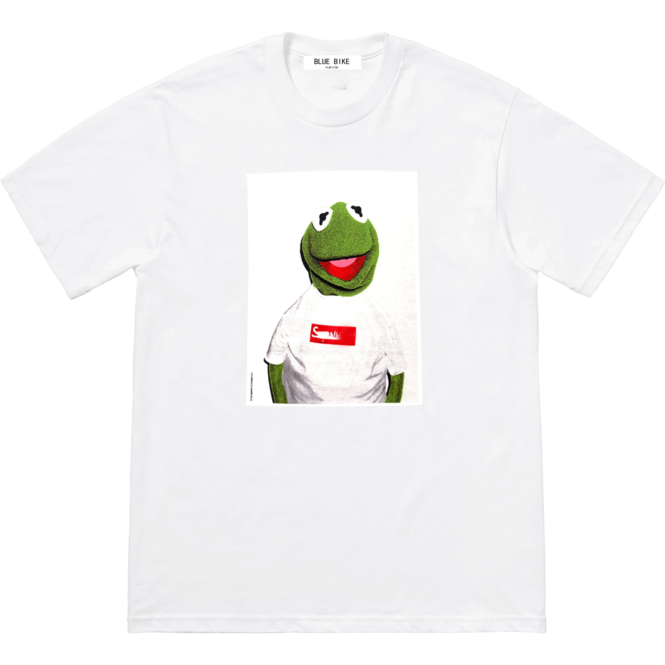 New Kermit the Frog Short Sleeve Round Neck T-shirt Summer Unisex Couples Loose Versatile Tee