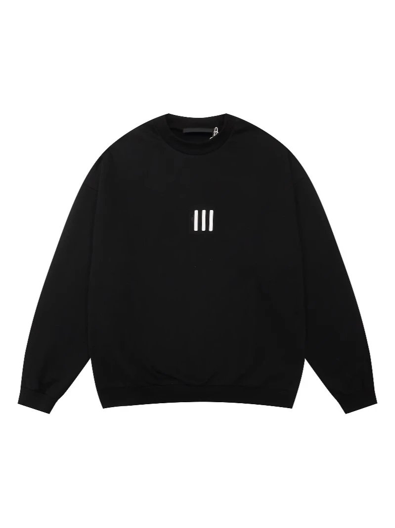 FOG Replica Three Stripe Collaboration ESSENTIALS High Street American Fleece Couple Round Neck Hoodie