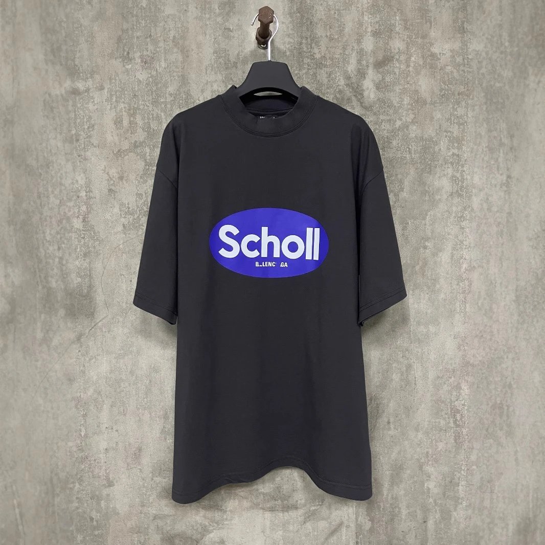 Balenciaga Collaboration Letter Logo Print Loose Fit Short S