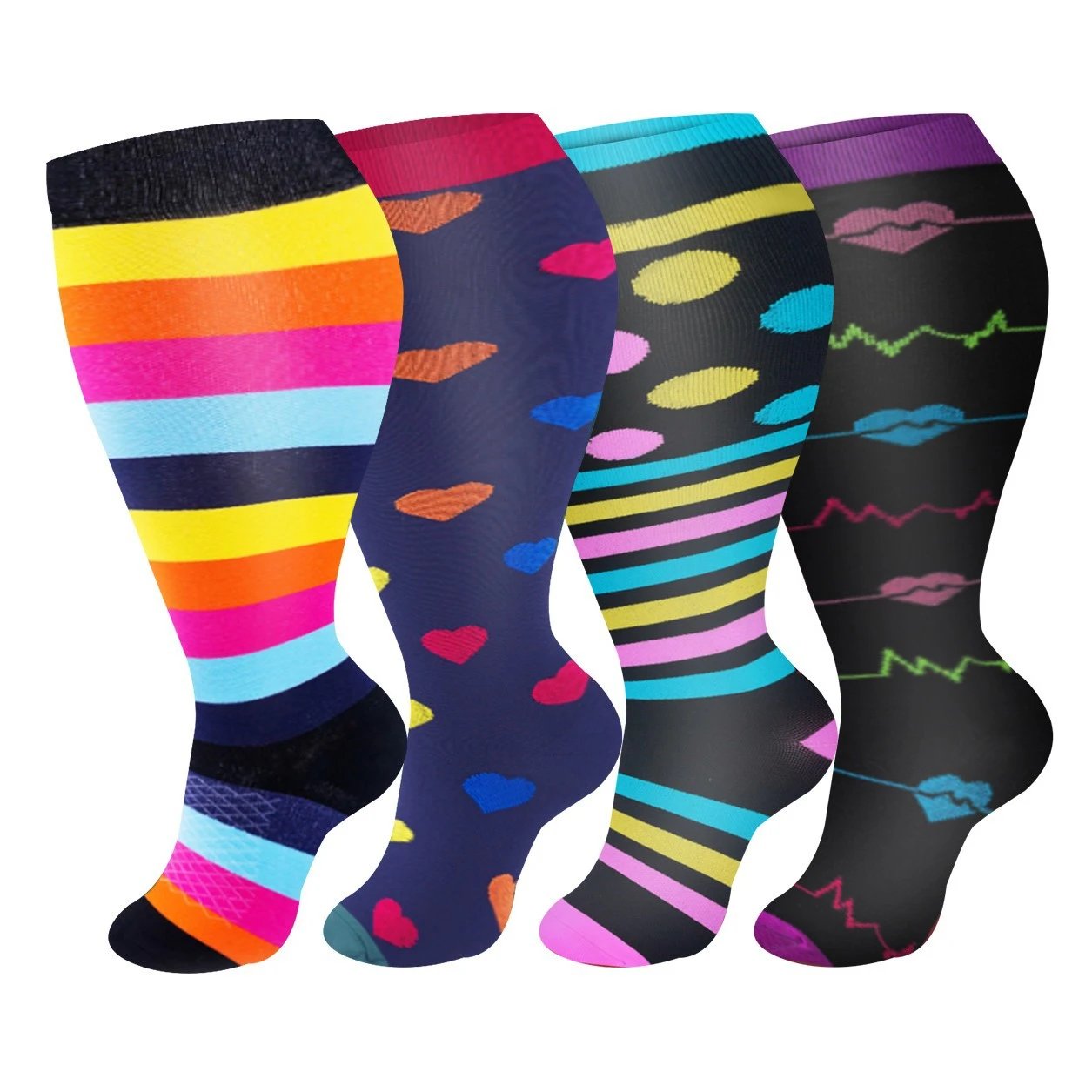 Bestseller Compression Socks Compression Sock Plus Size Extra Large Compression Socks Fat Calf