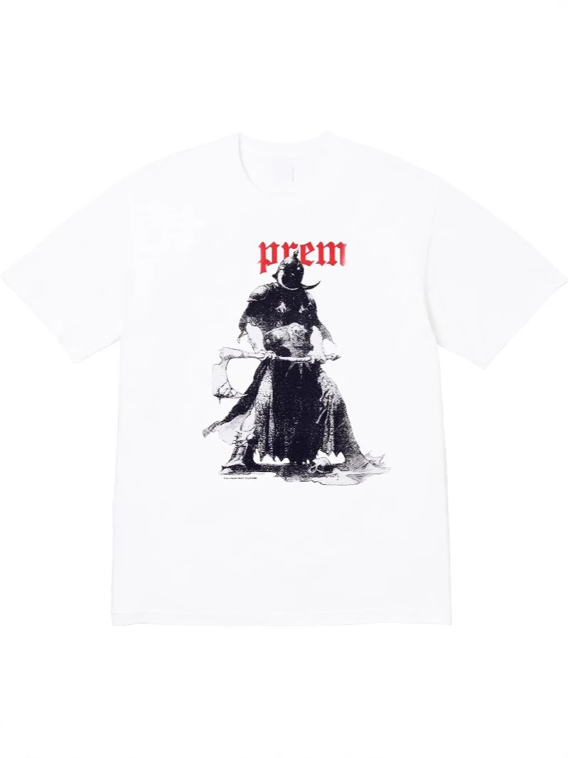 24FW FRANK FRAZETTA DESTRUCTION TEE Destroyer Short Sleeve T-shirt Unisex