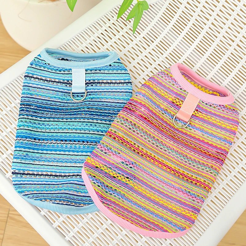 New Spring Summer Cat Vest Dog Pet Apparel Cat Pet Clothing Large Dog Golden Retriever Dog Sun Protection Supplies