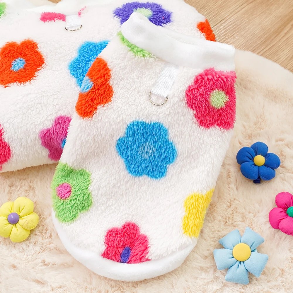 Autumn Winter New Cat Pet Clothing New Dog Clothing Plush Fleece Golden Retriever Large Dog Golden Retriever Cat Supplies