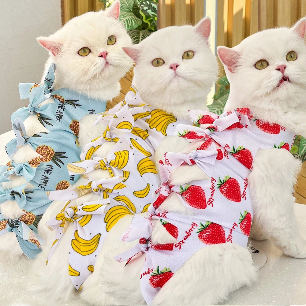 Pet Cat Dog Spay Suit Post-op Medication Suit Weaning Diaper Anti-lick Cat Harassment Clothing Dog Supplies