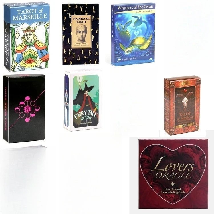 Tarot Cards English Tarot Cards Oracle Cards Tabletop Game Cards The Marseille Tarot