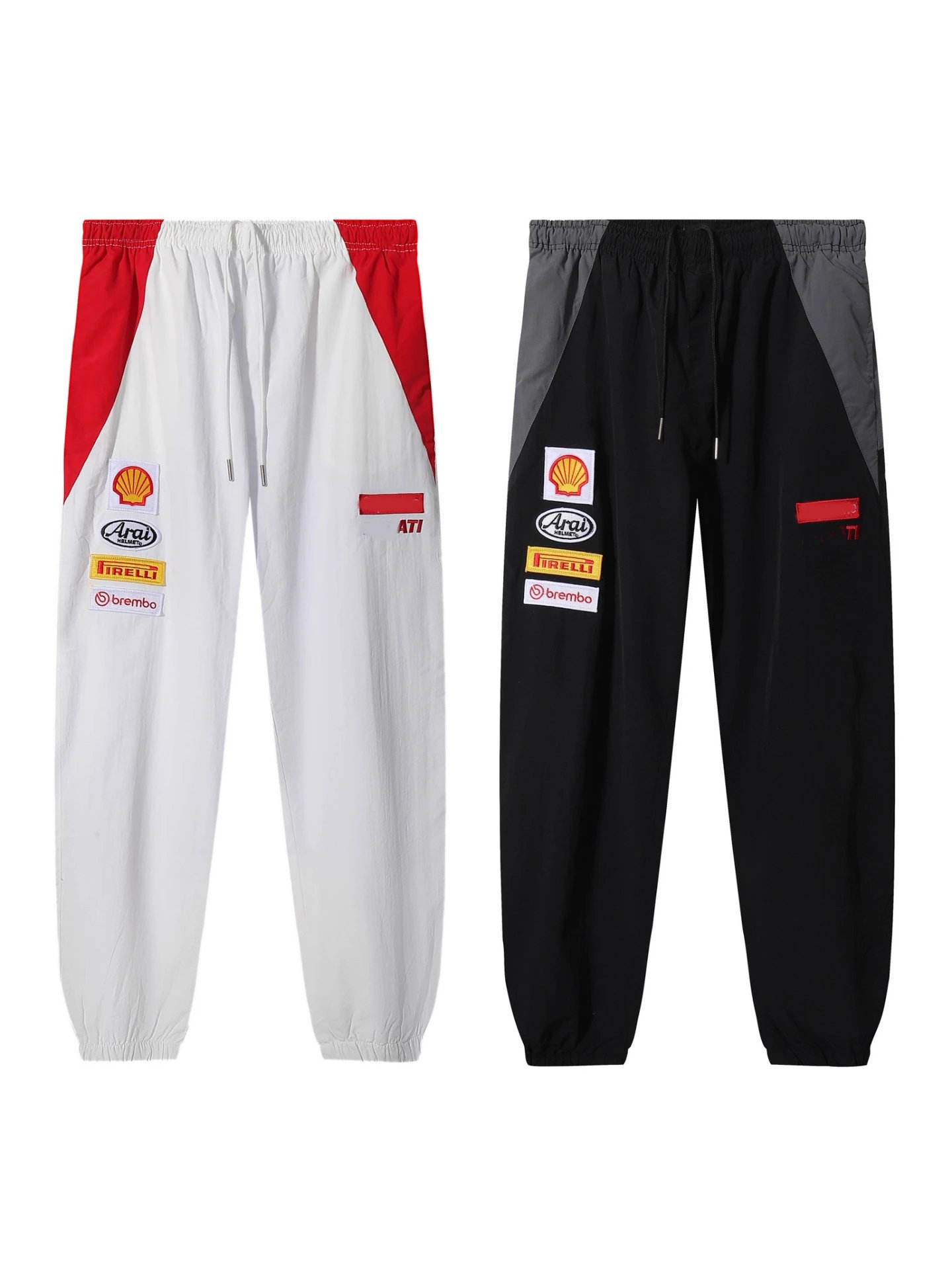2025 Ducati Collaboration Racing Style Pants Loose Casual Trendy
