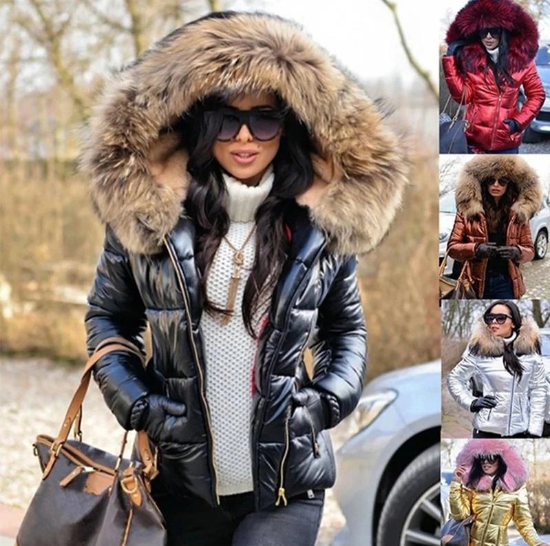 Autumn Winter New Style Women's Cotton Jacket Down Cotton Jacket Short Women's Outerwear