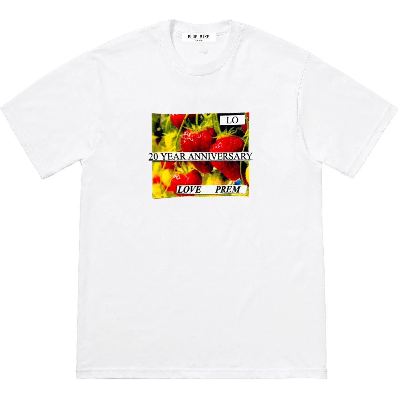 Street CLOT X Collaboration Edison Chen Qin Shupei Same Style Strawberry Short Sleeve TEE Unisex Couples T-shirt