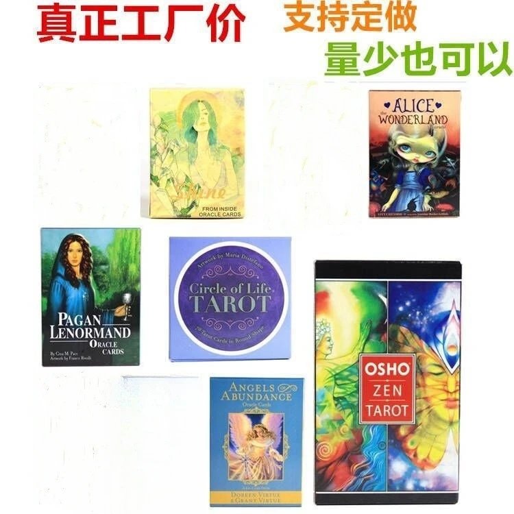 Tabletop Game Cards Tarot Cards Deck English Tarot Cards Oracle Cards
