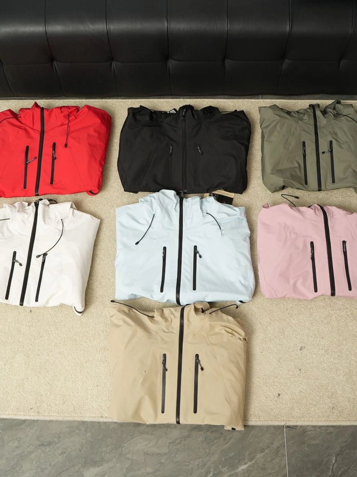 The North Face Peak Series Windbreaker Outdoor Windproof Waterproof Hooded Unisex Couple Functional Jacket