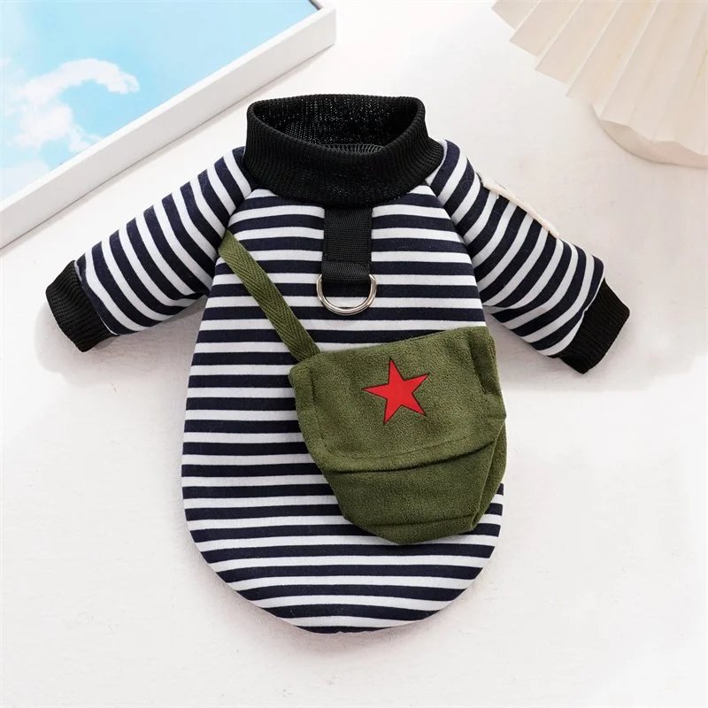 Pet Apparel Autumn Winter Warm Dog Cat Hoodie Small Dog Teddy Dog Cat Clothing Supplies