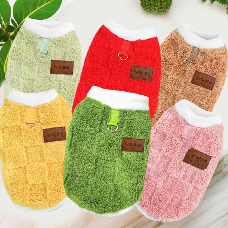 New Year Cat Pet Clothing Autumn Winter Hairless Cat Plush Cat New Year Golden Retriever Large Dog Golden Retriever Cat Dog Supplies