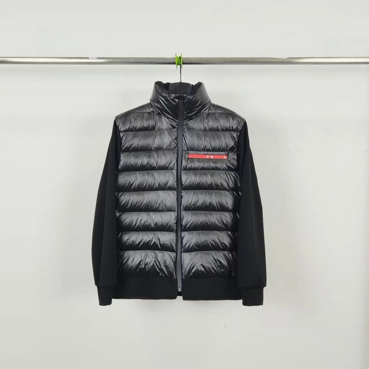 Prada Classic Basic Style Solid Color 90% White Duck Down Lightweight Down Jacket for Men and Women