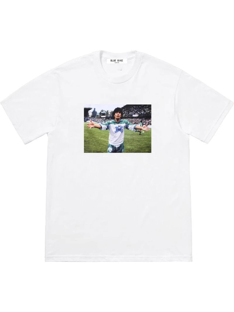 24SS MARADiorNA TEE Maradona Football Legend Character T-shirt Unisex