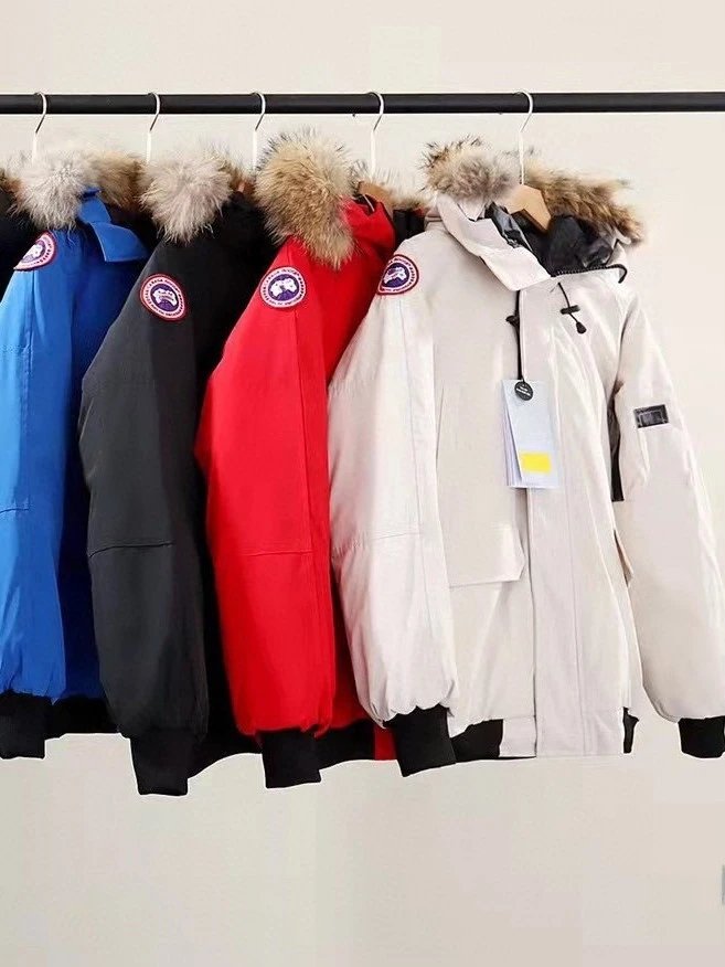 Canada Goose 01 Pilot Jacket Down Jacket Unisex Couple Parka Warm Waterproof Coat