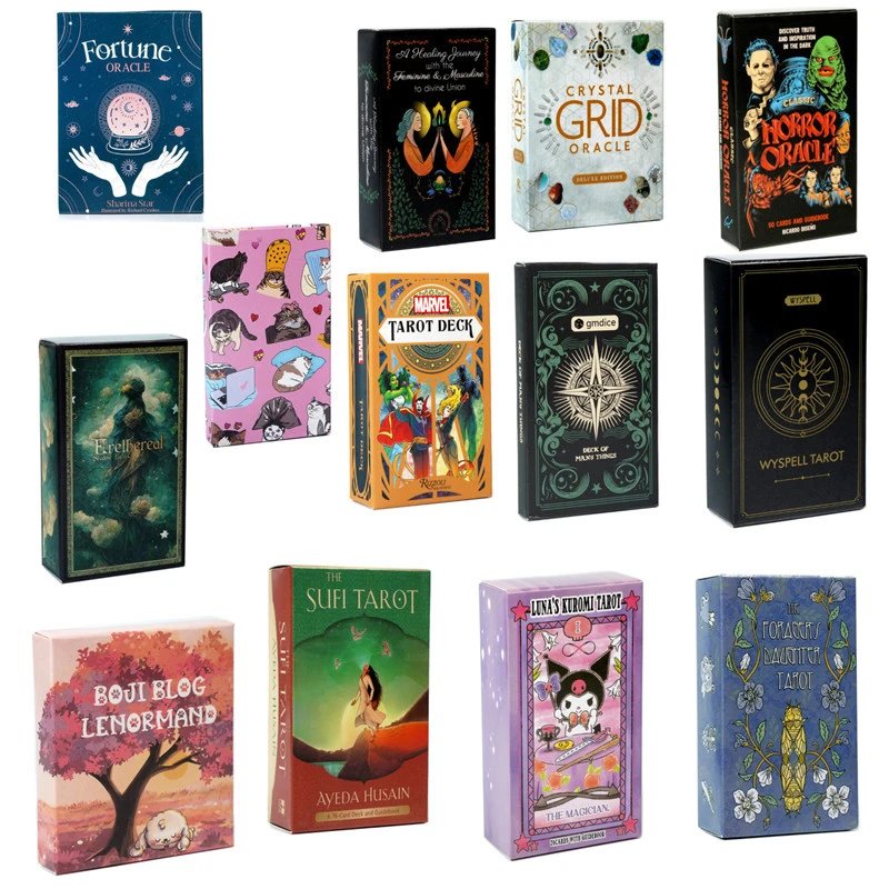 English Tarot Cards Oracle Cards Tabletop Game Cards Tarot Cards Multiple Styles Available-