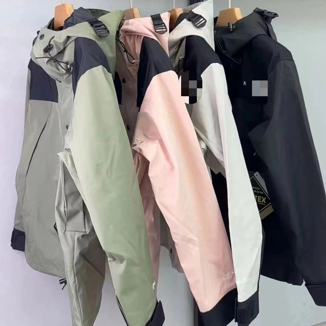 Dynamic 1990 3-in-1 Windbreaker Hooded Couple Outdoor Sport Windproof Waterproof Jacket