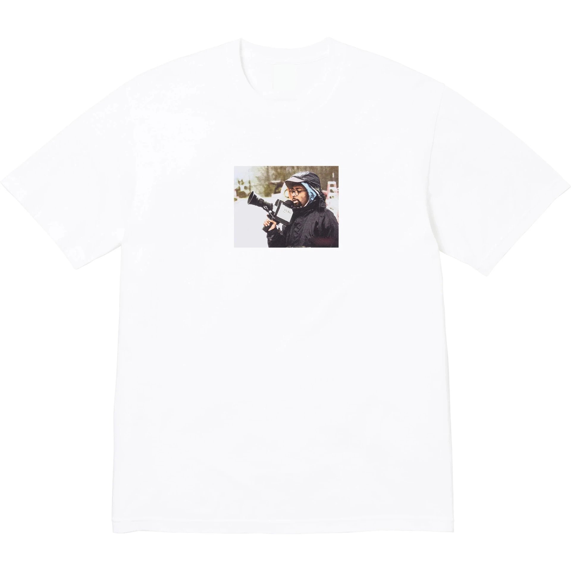 SS25 40 ACRES SPIKE TEE Spike Lee Collaboration Character Reporter Print Short Sleeve T-shirt