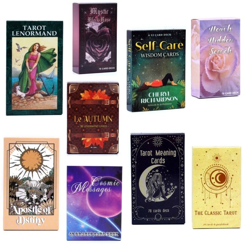 English Tarot Cards Deck Tarot Cards Oracle Game Cards Tabletop Game Cards