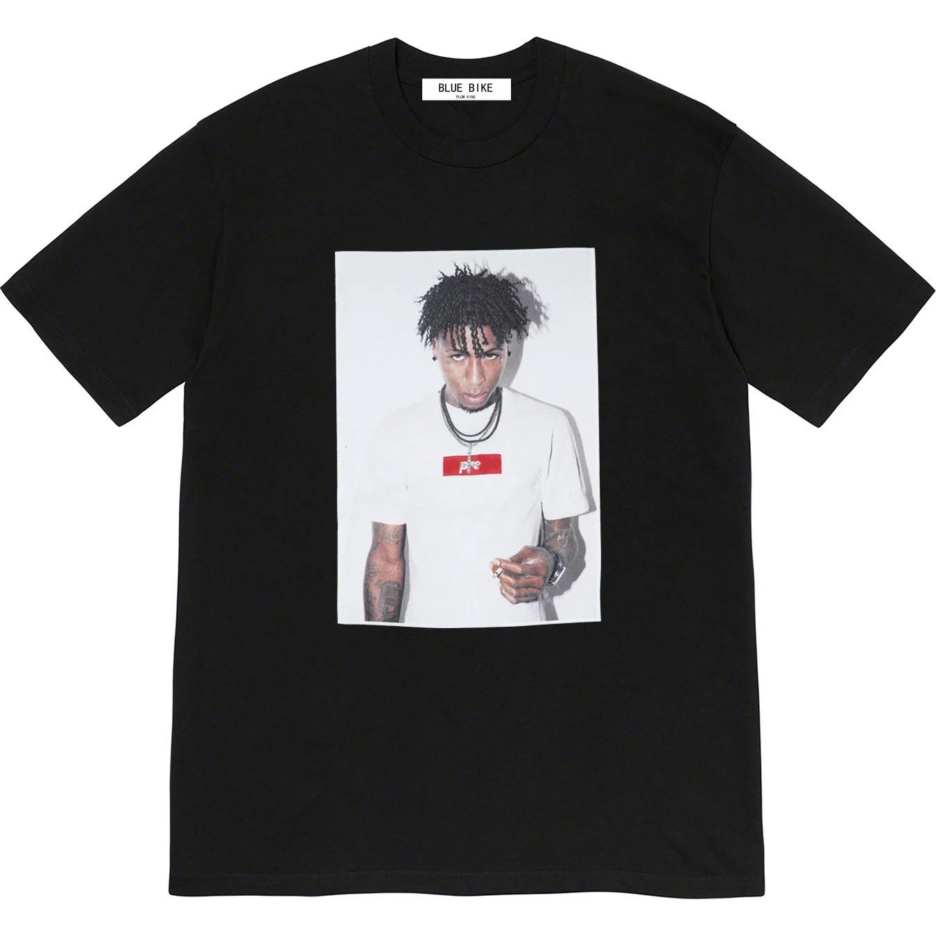 23FW NBA YOUNGBOY TEE Rapper Singer Character Short Sleeve T-shirt Couples