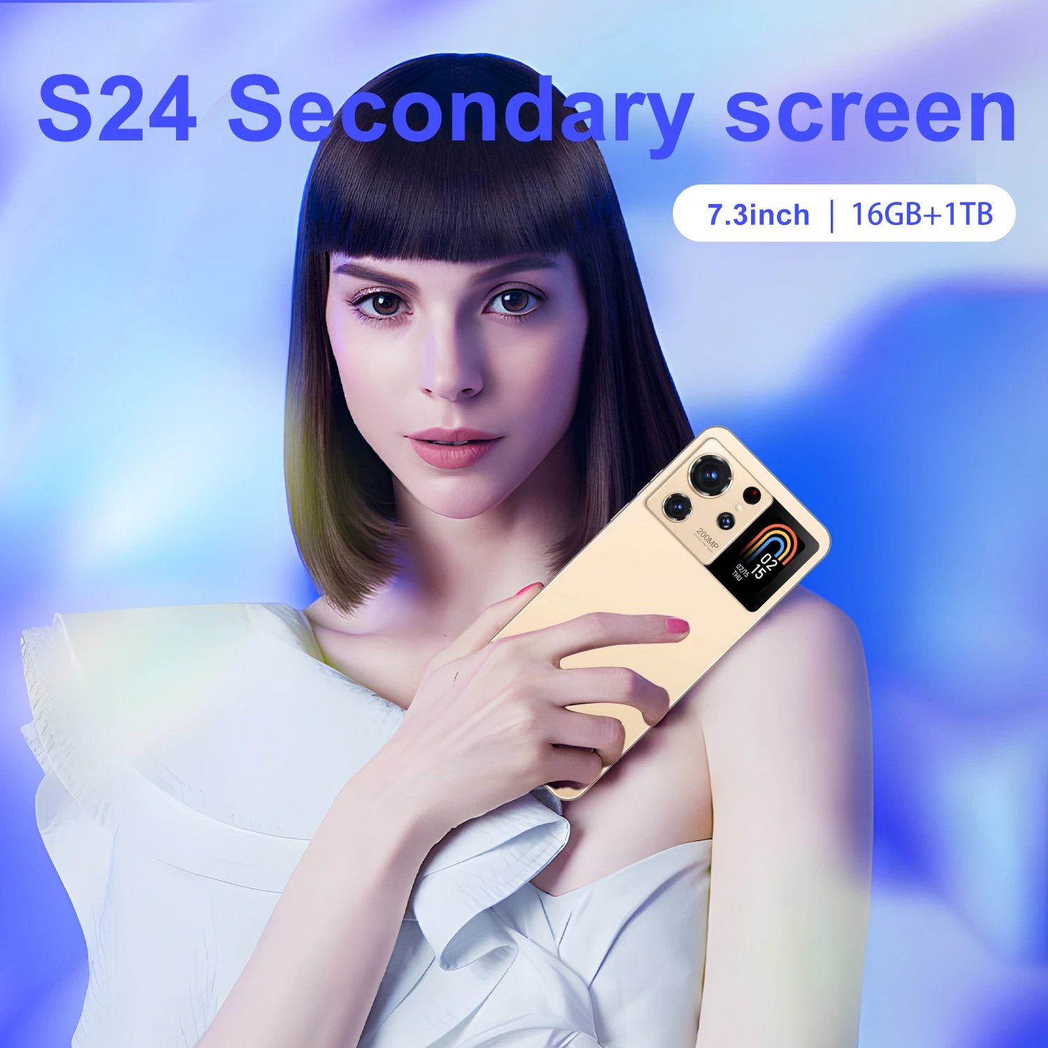 Smartphone S24 Real Secondary Screen 16+1TB All-in-One