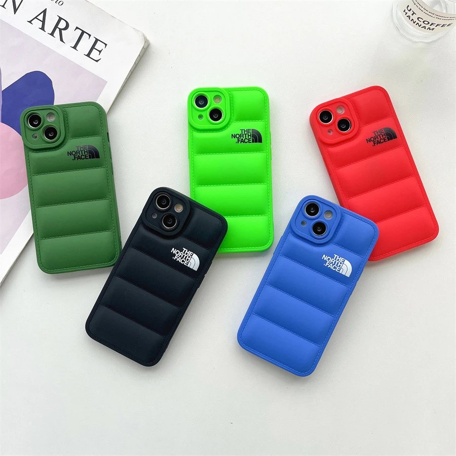 Compatible with iPhone 13 Case Trendy Wallet Down Jacket 12 Pro Max XS Anti-Drop Function 6/7p Xr