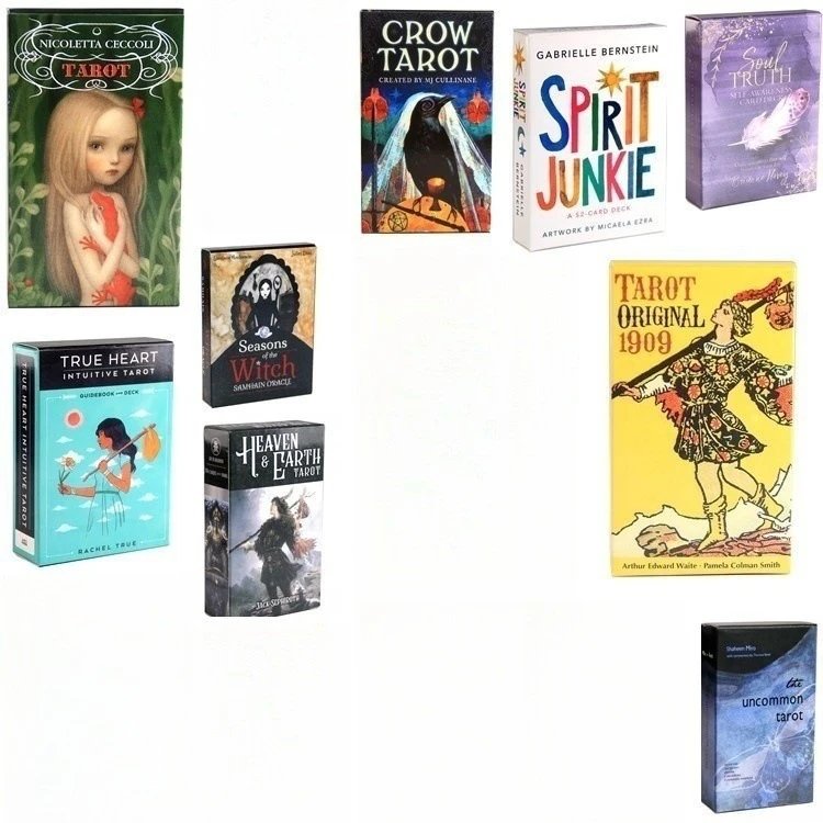 Tarot Cards Oracle Cards Full English Tabletop Game Cards Tarot Oracle Game Toy Playing Cards