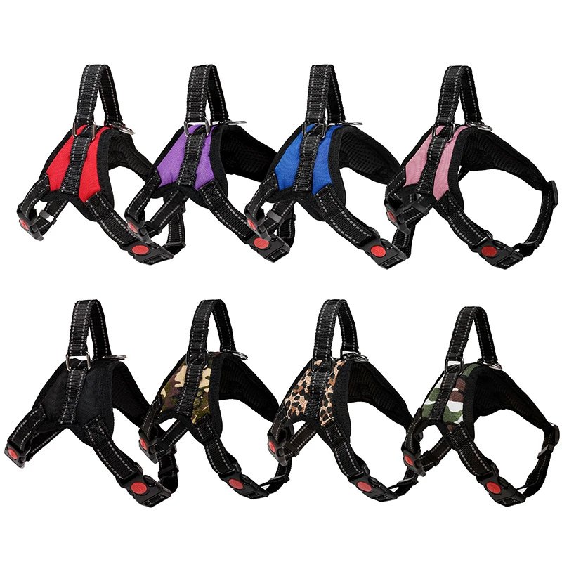 Hot Style Medium Large Dog Pet Dog Saddle Harness Anti-pull Teddy Corgi Golden Retriever Samoyed Dog Supplies